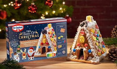 Пряниковий будиночок для творчості та декорування до різдвяного сезону 403 г Dr. Oetker