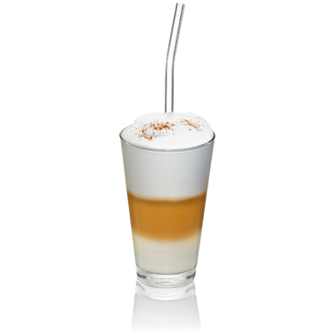 Набор трубочек для коктейля 23 см, прозрачные, 4 предмета Future Gefu