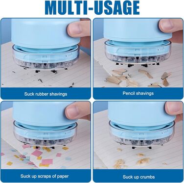 Міні-пилосос бездротовий синій GOMETY