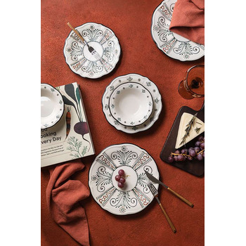 Тарілки сет 24 шт (4X6) Porser Helen fylya FLY24YKPRS1058