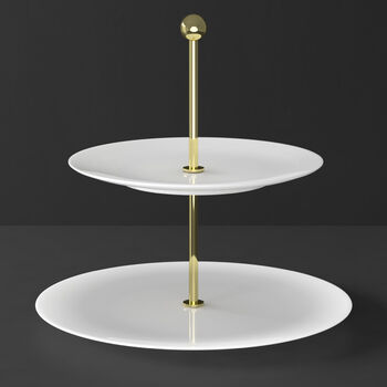 Етажерка 2-ярусна 27,5 см Blanc MetroChic Villeroy & Boch