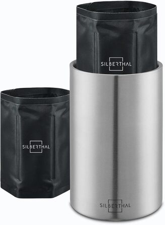 Охолоджувач вина з 2 манжетами Silberthal