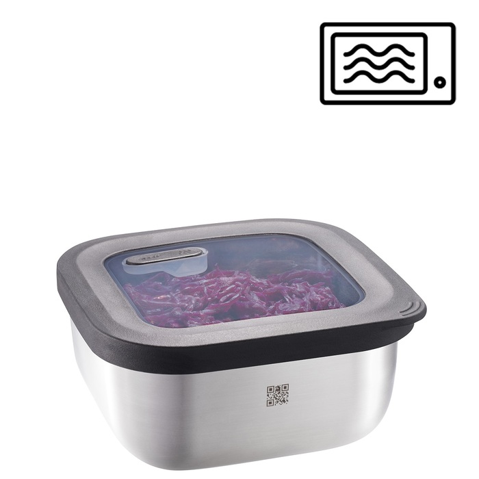 Контейнер харчовий, квадратний, 900 мл Provido Gefu