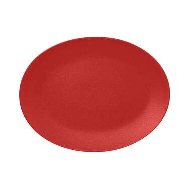 Тарілка овальна Rak Neofusion 36 см (червона) NFNNOP36BR