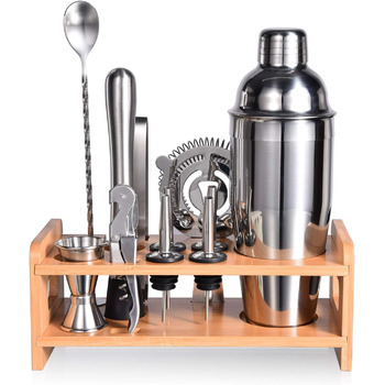 Набір шейкерів для коктейлів, 12 предметів, 750 мл Esmula