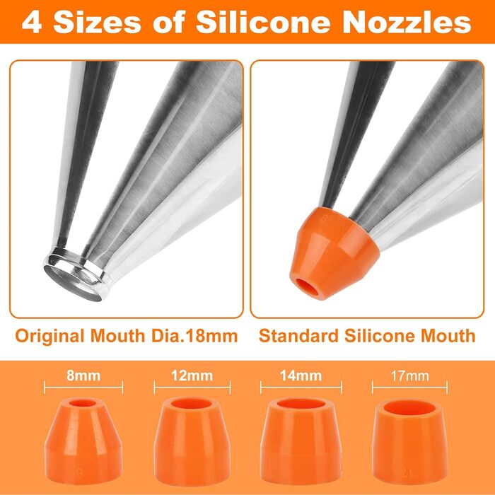 Диспенсер для тіста/млинців з кришкою 1,2 л POFIBO