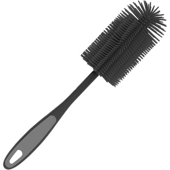 Силіконова щітка для посуду 29 см чорна Kochblume