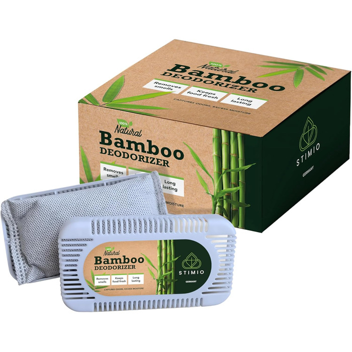 Натуральний засіб для усунення запаху з холодильника 4 шт Stimio