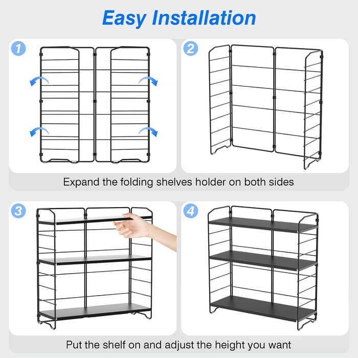 Ярусна металева стійка для зберігання AHOMSEL