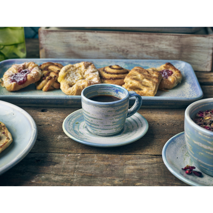 Блюдце 11.5 см, Terra Porcelain Seafoam, GenWare