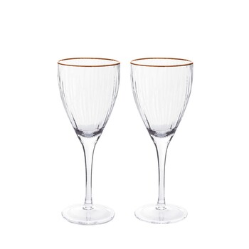 Набор из 2-х бокалов Fissman для белого вина 390 мл стекло (19079)