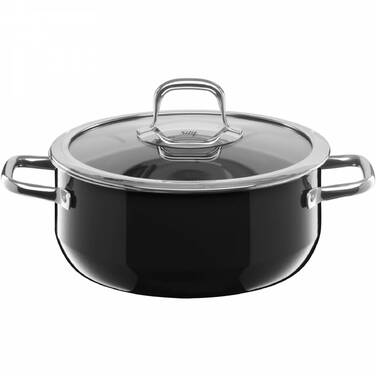 Каструля 22 см, чорна Compact Silit