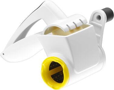 Терка для сиру ZYLISS Classic E900010 з тонким барабаном з нержавіючої сталі для легкого натирання твердого сиру, шоколаду тощо. Розміри Розмір 16 х 8,5 х 8,5 см.