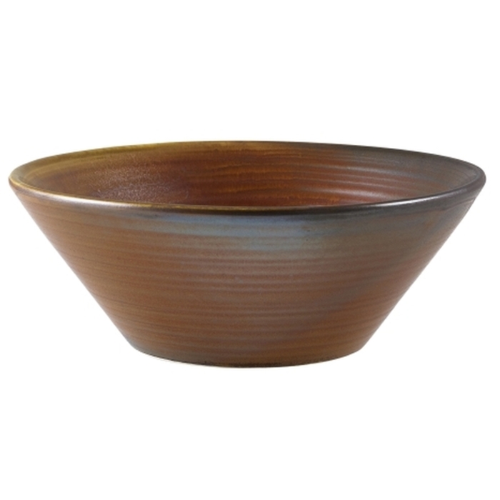 Миска конусная 16 см, 540 мл, Terra Porcelain Rustic Copper, GenWare