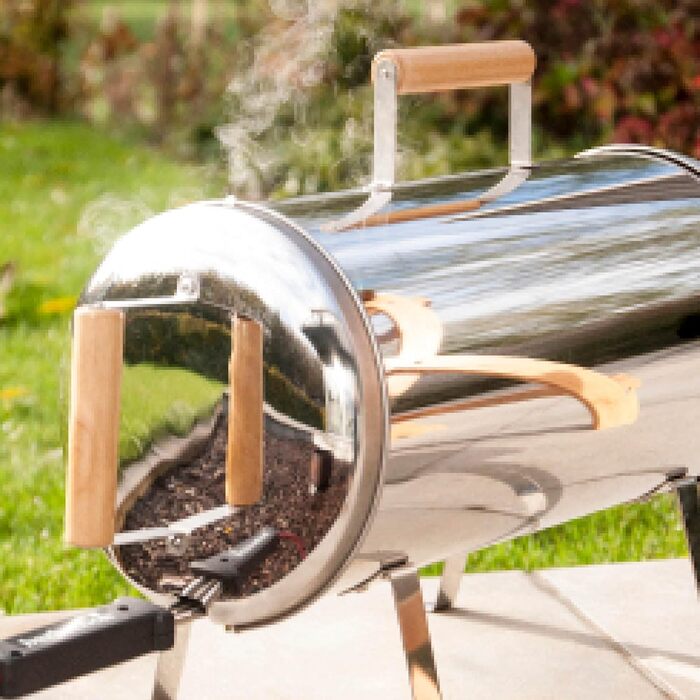 Електрична коптильня barbecook Otto 2.0 для теплого копчення, нержавіюча сталь, (64 x 26 x 36 см)