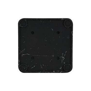 Підставка Fissman для кухонних ножів 10x10x22 см, колір ЧОРНИЙ МАРМУР пластик (12883)