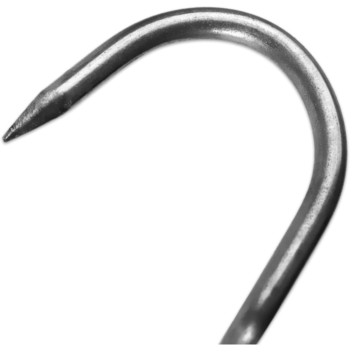 Набір гачків для коптильні з нержавіючої сталі 10 шт 24 см A&N