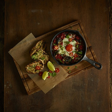 Чавунна сковорода 15х3 см, 440 мл, кругла Genware