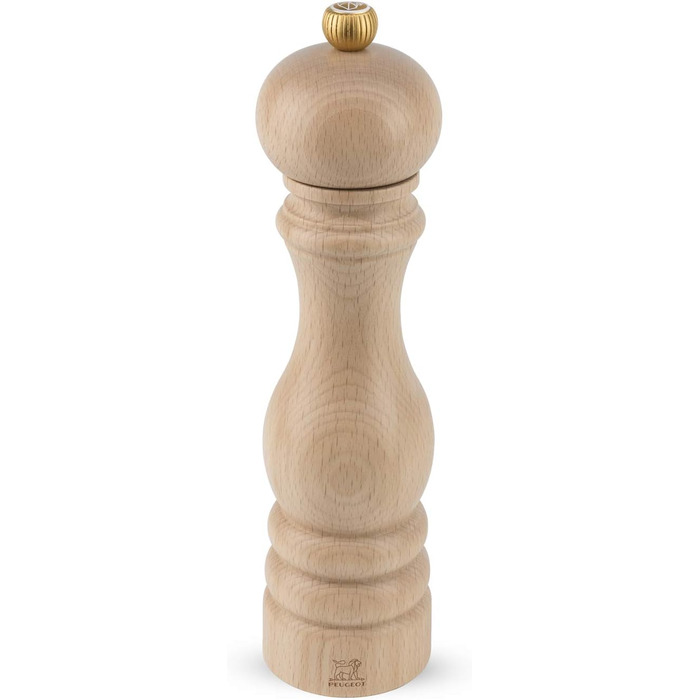 Високоякісна ручна робота I з індивідуальним регулюванням помелу I Кухонні аксесуари I (соляний млин, натуральний), 22