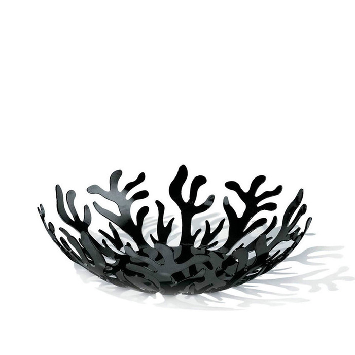 Ваза для фруктів 25х9 см чорна Mediterraneo Alessi