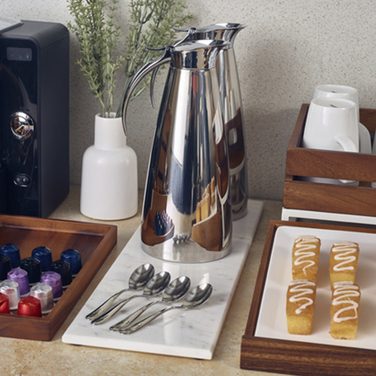 Глек 1.3 л, з ручкою, нержавіюча сталь, Stainless Steel, Elegant Tilt, GenWare