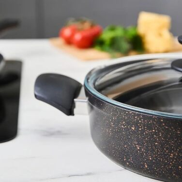 Набор посуды 3 предмета Karaca Biogranit Blackgold