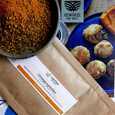 Апельсиновий перець, 120 грам в банці Gewuerze der Welt