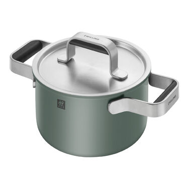 Набір каструль з кришками, 5 предметів, зелені Pure Zwilling