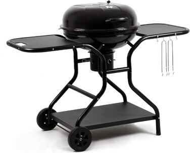 Гриль для барбекю 57 см з полицею та решіткою BBQ-Toro