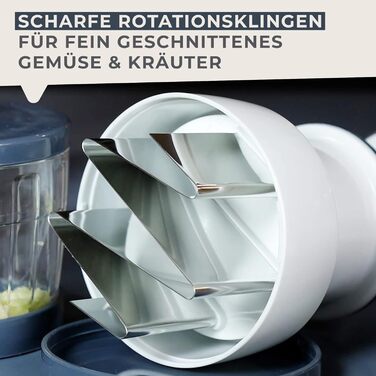 Измельчитель лука с прозрачным контейнером для сбора, надежной ручкой и нескользящими ножками Fackelmann