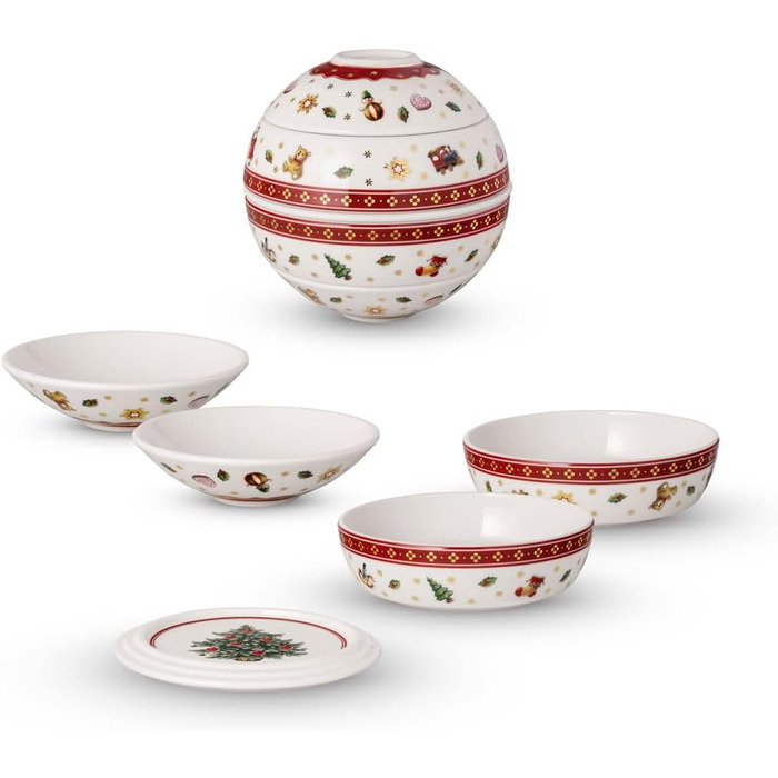 Столовий сервіз з 5 тарілок Toy's Delight La Petite Boule Villeroy & Boch