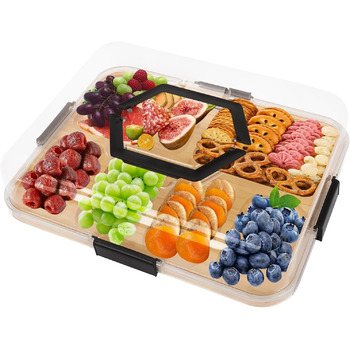 Контейнер для снеків з 6 відділеннями Clyfanesy