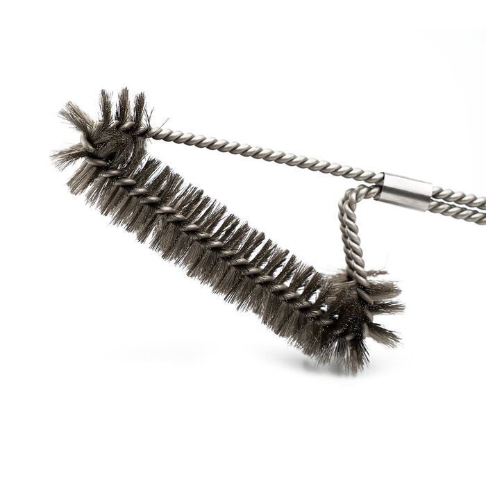 Щітка для гриля дворядна 45 см Santos