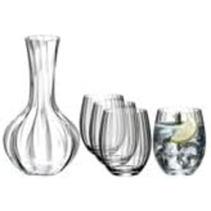 Набор из 4 стаканов Optical O Long Drink и 1 декантера Performance Riedel