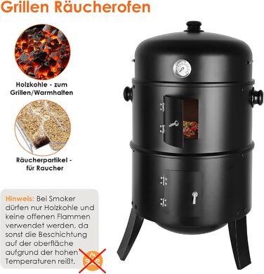 Коптильна піч 3 в 1 TLGREEN