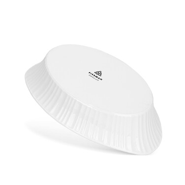 Овальна форма для запікання Fissman 22,5х18х7 см / 820 мл порцеляна (14175)