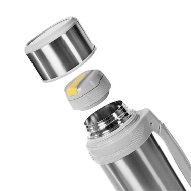 Термос Fissman 1000 мл нержавіюча сталь (9849)