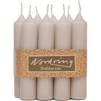 Набір з 8 конічних свічок 2,2 x 11 см, пісочний Nordring