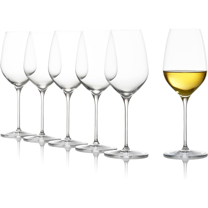 Набір з 6 келихів для білого вина 0,45 л, Fino Stölzle Lausitz