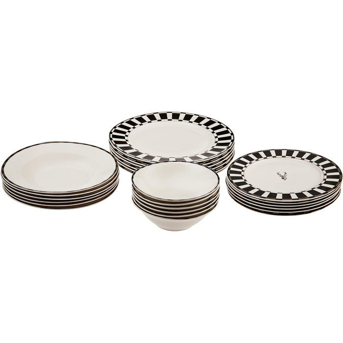 Набір посуду на 6 персон, 24 предмети Aries KARACA