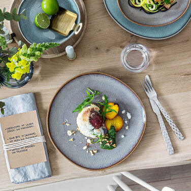 Тарілка для сніданку 23 см бежева / сіра Lave Villeroy & Boch