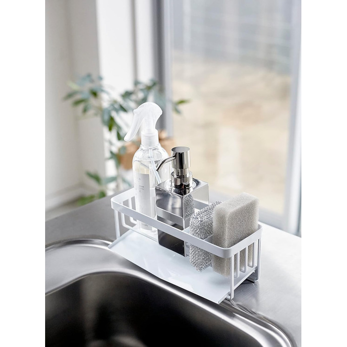 Сушилка для губок и мытья посуды, один размер (белый)