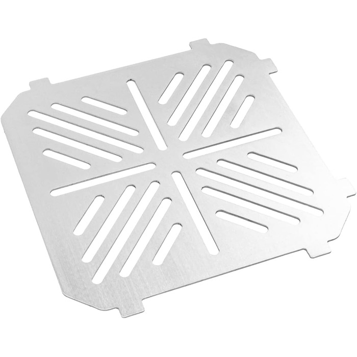 Хобо Преміум Складана вулична плита з термостійкої нержавіючої сталі XL-набір з багатьма аксесуарами Зроблено в Німеччині (додаткова решітка титан)