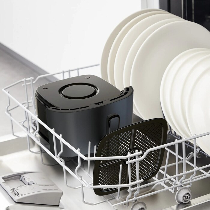 Tefal Мультипіч Easy Fry Max, 1500Вт, чаша-5л, сенсорне керув., 10 програм, пластик, чорний