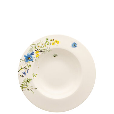 Тарелка для завтрака 23 см глубокая Fleurs des Alpes Brillance Rosenthal