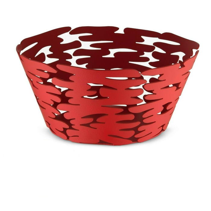 Чаша для фруктов 21х10 см красная Barket Alessi