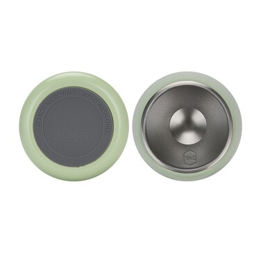 Термос Fissman 800 мл, колір зелений нержавіюча сталь (9863)