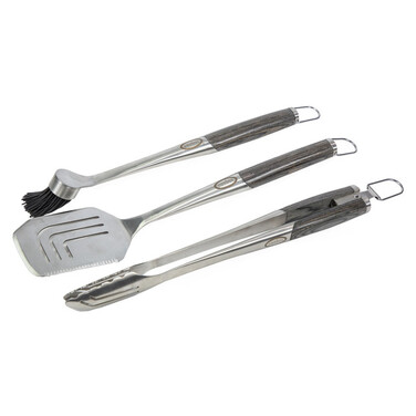 Набір інструментів для гриля, щипці, лопатка, щітка Louisiana Grills