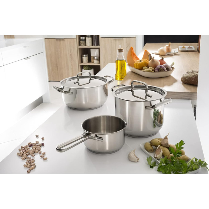Універсальний набір кухонного посуду з нержавіючої сталі, 24 предмети Sfiziosa Lagostina