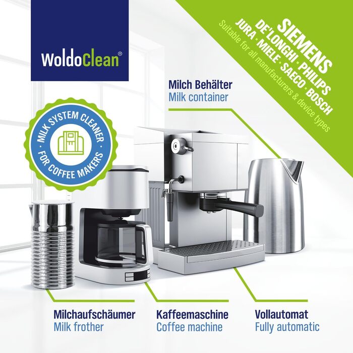 Засіб для очищення молочної системи 750 мл WoldoClean